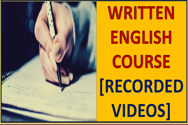Written English Course