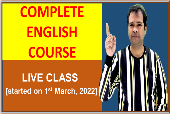 Complete English Course (LIVE CLASSES)